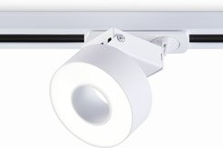 Светильник светодиодный трековый GL6861 WH белый LED 10W 4200K D75х80мм