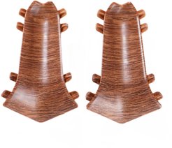 Угол внутренний LEXIDA 58мм флоу-пак Дуб дворцовый 406 2шт