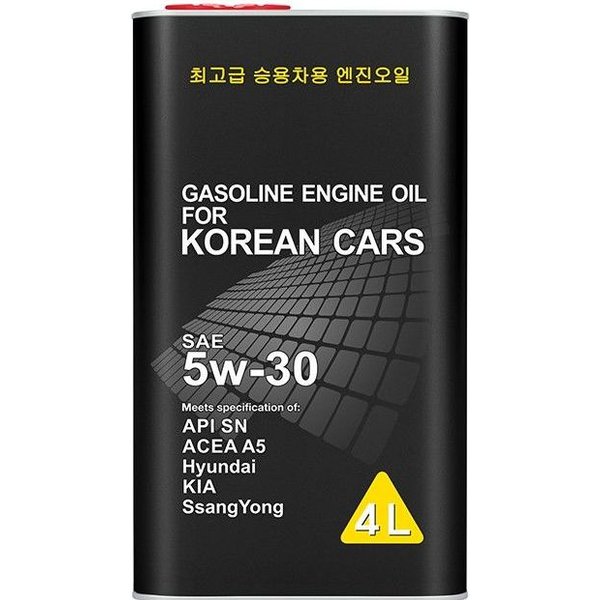 Масло моторное Fanfaro FF 5W-30 Motor oil for Korean Cars синтетическое 4л