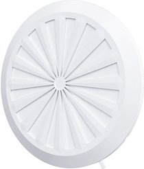 Решетка универсальная регулируемая D180 с фланцем D90-160