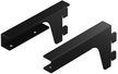 Кронштейн для полок ЛДСП Larvij 15см черный 2шт