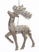 Украшение подвесное Magic Time Олененок золотистый из полистирола 13x9x3см арт.90989