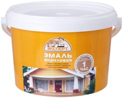 Эмаль акриловая ЭКСПЕРТ глянцевая белая База А (2,5кг)