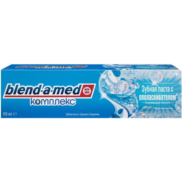 Паста зубная Blend A Med Complete 100мл+Ополаскиватель
