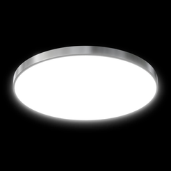 Светильник светодиодный SPA 30Вт 230В/50Гц 2400лм 4000К IP54 D320х30 серебро 