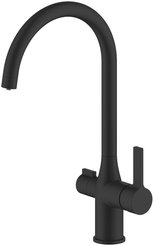 Смеситель для кухни IDDIS Pure PURBLFJi05 с каналом для фильтрованной воды, черный матовый