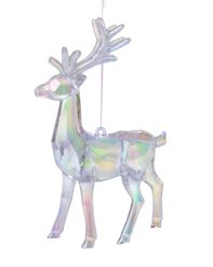 Украшение фигурное Олень 8х5,5х14см, радужный, акрил, SYYKLB-1923054