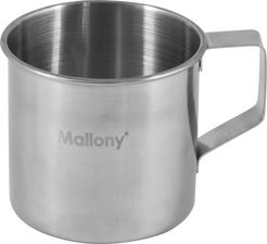 Кружка Mallony Fonte 250мл 7x7см нерж.сталь