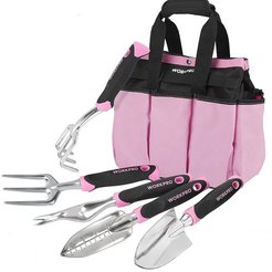 Набор инструментов садовый Pink Lady Workpro 6 предметов