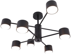 Люстра Elsitio 4840-8 8xGX53/9Вт 650х650х300мм цвет черный