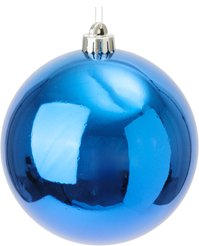 Шар 15см синий, глянец SYQA-0124227-B