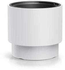 Кашпо пластиковое HEOS d39,5см h37см v40л, белый, с вкладкой v20л