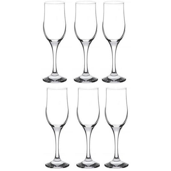 Набор бокалов д/шампанского Pasabahce Tulipe 190мл 6шт стекло