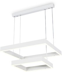 Светильник светодиодный подвесной FA6631/2 WH белый 108W 600х600х720 мм (ПДУ РАДИО 2.4G)