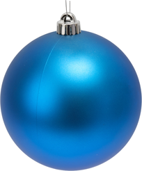 Шар 15см, синий, матовый, SYQA-0125330-5