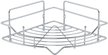 Полка угловая одноярусная Grid, Milardo,стальная, хром, GRICC1CM44