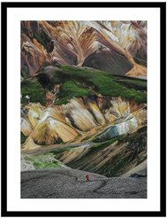 Постер 30х40 Горы Исландии