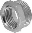 Футорка латунная 3/4"х1/2" наружная-внутренняя резьба