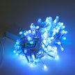 Электрогирлянда внутренняя Нить Fantasy 9м 180LED, белый+голубой+синий, с контролером, белый кабель