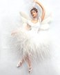 Украшение фигурное Балерина 19х10х4см, белый, SYXTSB-5625125