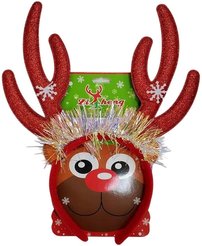 Ободок новогодний Олень 23х29см SYTGA-1425105