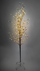 Фигура светодиодная внешняя дерево 1,5м, на металл каркасе 180LED,теплый белый,постоянное свечение Dtree15