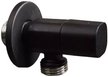 Кран угловой 1/2" н/н керамический затвор (ручка квадратная Black)