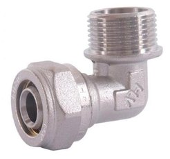 Угольник обжимной 26x3/4нар.HLV 114353