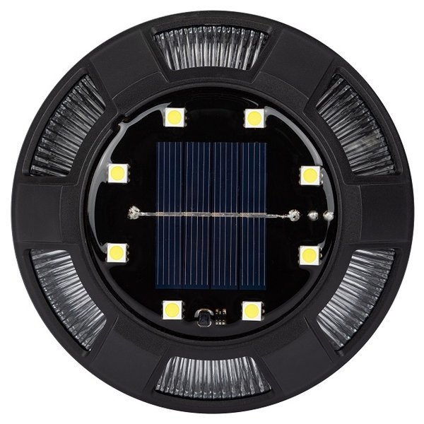 Светильник садовый ЭРА Таблетка 11,5х11,5х3см на солнечной батарее ERAST024-01