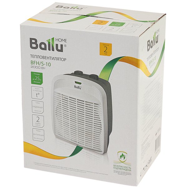 Тепловентилятор Ballu BFH/S-10 2000Вт