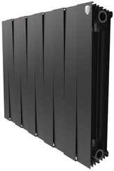 Радиатор биметаллический Royal Thermo Piano Forte Noir Sable 500 8 секций