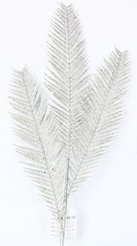 Ветка декоративная 78х17см серебро SYSDH-A3025191