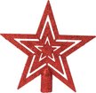 Верхушка елочная Звезда 18,5х19см красный/глиттер, SYSDX-3524010-R Верхушка елочная Звезда 18,5х19см красный/глиттер, SYSDX-3524010-R