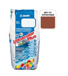 Затирка Mapei Ultracolor Plus №143 терракоттовый(2кг)