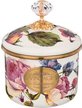 Банка д/сыпучих продуктов Agness Vintage Пионы 1л 12х9см эмаль
