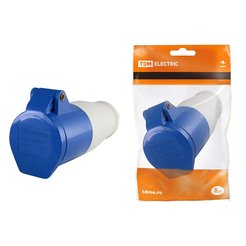 Розетка каб. 223 перен.2Р+Е 32А 220В