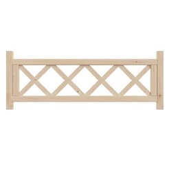 Заборчик бордюрный Timber&Style 38х102см