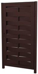 Комплект жалюзи калитки Утёс 2000х1000мм шоколад