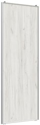 Дверь-купе 2455х804мм Дуб крафт белый/серебро (высота проема 2500)