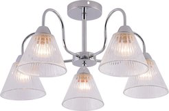 Люстра Cerca 4445-5 5xE27/60Вт 595х595х300мм цвет хром 