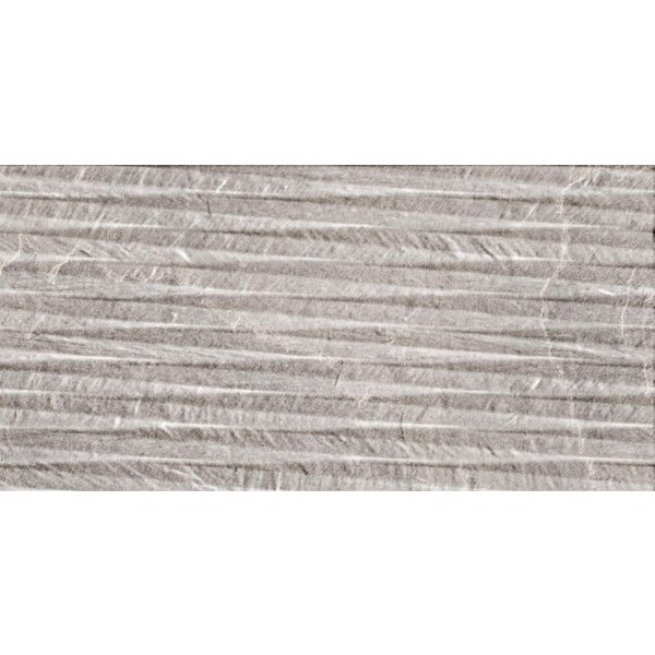 Плитка настенная Dorset Lined Smoke 25x50см серый 1,5м²/уп