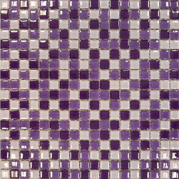 Плит.И Мозаика 30,5х30,5 4мм лилов.микс SH-415004 (1,02)уп
