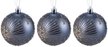 Набор шаров 3шт 8см серый, SYQB1-0123086 Набор шаров 3шт 8см серый, SYQB1-0123086