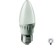 Лампа светодиодная Онлайт 6Вт Е27 свеча 4000К свет нейтральный белый
