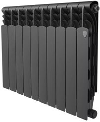 Радиатор биметаллический Royal Thermo Revolution Noir Sable 500х80 10 секций