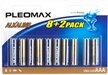 Батарейка алкалиновая Pleomax ААА/LR03-8+2BL 10шт
