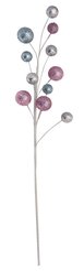Украшение интерьерное Magic Time Ветка голубой, розовый3,5х8х47см арт.92418