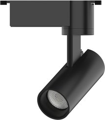 Светильник трековый Gauss цилиндр 8W 750lm 4000K 180-220V IP20 45х155мм черный линза 36º LED 1/40