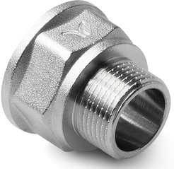 Переход латунный Pro Aqua 1/4"x1/2" наружная-внутренняя резьба