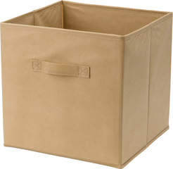Короб д/хранения Qually 31х31х31см бежевый